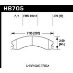 Hawk Performance LTS Brake Pads (HB705Y.776)