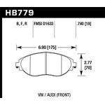 Hawk Performance HPS 5.0 Brake Pads (HB779B.740)