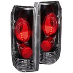ANZO 1989-1996 Ford F-150 Taillights Black (211062