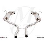 GTHAUS GT Racing Exhaust- Stainless- ME0241218-3
