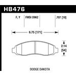 Hawk Performance HPS Brake Pads (HB476F.707)