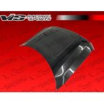 VIS Racing OEM Style Black Carbon Fiber Hood