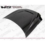 VIS Racing JS Style Black Carbon Fiber Hood-3