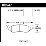 Hawk Performance Super Duty Brake Pads (HB547P.798