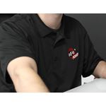 aFe POWER Short Sleeve Corporate Polo Shirt Bla-3