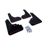 Rally Armor Black Mud Flap/Red Logo for 2005-2009