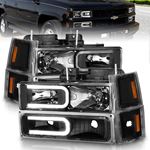 Anzo Crystal Headlight Set for 1992-1994 Chevrolet