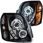 ANZO 2007-2014 Gmc Yukon Projector Headlights w/ H