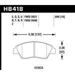 Hawk Performance HT-10 Brake Pads (HB418S.646)