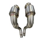 Active Autowerke S63 N63 Catted Downpipes V8 BMW X