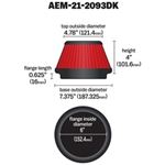 AEM DryFlow Air Filter (21-2093DK)