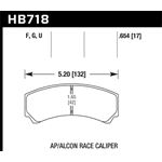 Hawk Performance DTC-70 Disc Brake Pad (HB718U.654