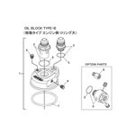 Greddy Oil Block Type-E (STD F) - AN M20 xP1.5/M-3