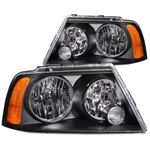 ANZO 2003-2006 Lincoln Navigator Crystal Headlight