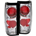 ANZO 1982-1994 Chevrolet S-10 Taillights Chrome (2