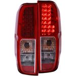 ANZO 2005-2008 Nissan Frontier LED Taillights Red/
