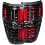ANZO 2009-2014 Ford F-150 LED Taillights Black (31