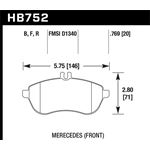Hawk Performance HPS Brake Pads (HB752F.769)