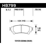 Hawk Performance HPS 5.0 Brake Pads (HB799B.597)