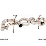 GTHAUS Super GT Racing Exhaust- Stainless- LA013-3