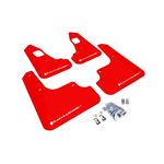 Rally Armor Red Mud Flap/White Logo for 2008-2015