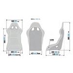 Sparco EVO XL QRT Racing Seats, Black/Black Clot-3