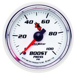 AutoMeter C2 52mm 0-100 PSI Mechanical Boost Gauge