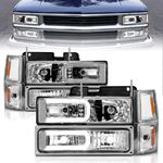 Anzo Crystal Headlight Set for 1992-1994 Chevrolet