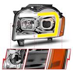 Anzo Projector Headlight Set for 2005-2007 Jeep-3
