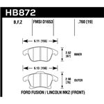 Hawk Performance LTS Brake Pads (HB872Y.760)