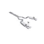 MBRP 3in. Cat Back with Quad 4in. Dual Wall Tips S