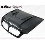 VIS Racing EVO GT Style Black Carbon Fiber Hood