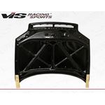 VIS Racing OEM Style Black Carbon Fiber Hood-3