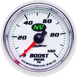 AutoMeter NV 52mm 0-100 PSI Boost Mechanical Gauge