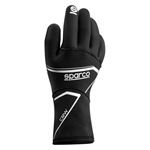 Sparco CRW New Series Black Kart Racing Gloves 2X-