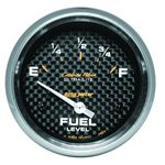 AutoMeter AP 65+ GM 2-5/8in Fuel Level Carbon Fibe