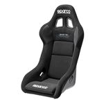 Sparco EVO XL QRT Racing Seats, Black/Black Cloth