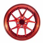 F1R F105 17x8.5 - Candy Red Wheel