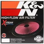 K and N X-Stream Top Filter (66-1401XR)-3