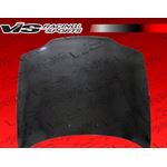 VIS Racing OEM Style Black Carbon Fiber Hood