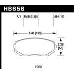 Hawk Performance HPS Brake Pads (HB656F.684)