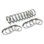 HPS Stainless Steel Embossed Hose Clamps Size 40 2