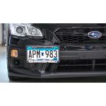 GrimmSpeed License Plate Relocation Kit (094029)