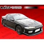 VIS Racing Invader Style Black Carbon Fiber Hood