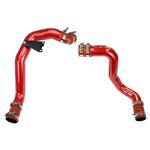 HPS Red Hot Cold Side Charge Pipe with Intercooler