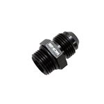 Snow -8 ORB to -8AN Straight Fitting (Black) (SNF-