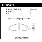 Hawk Performance HP Plus Brake Pads (HB249N.575)