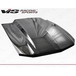 VIS Racing Cowl Induction Style Black Carbon Fiber