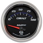 AutoMeter Cobalt 66.7mm 0-100 PSI Oil Pressure Gau