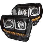 ANZO 2014-2015 Toyota Tundra Projector Headlights